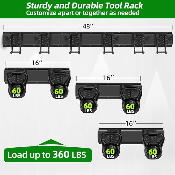 ToolRack™ Heavy-Duty Garage Organizer System